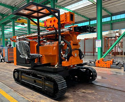 TeZhong ,customized Solar Pile Driver, has completed testing and is ready for export to Russia