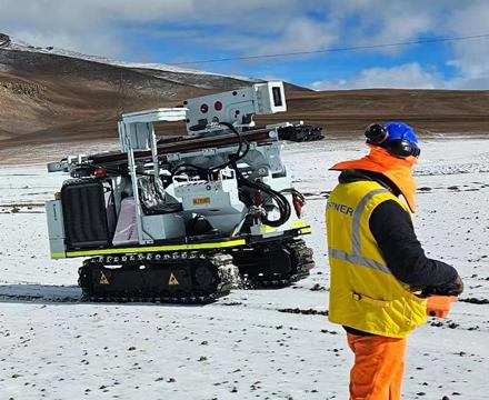 Solar Pile Drivers are sent to Tibet